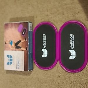 Warrior padded training gliding discs